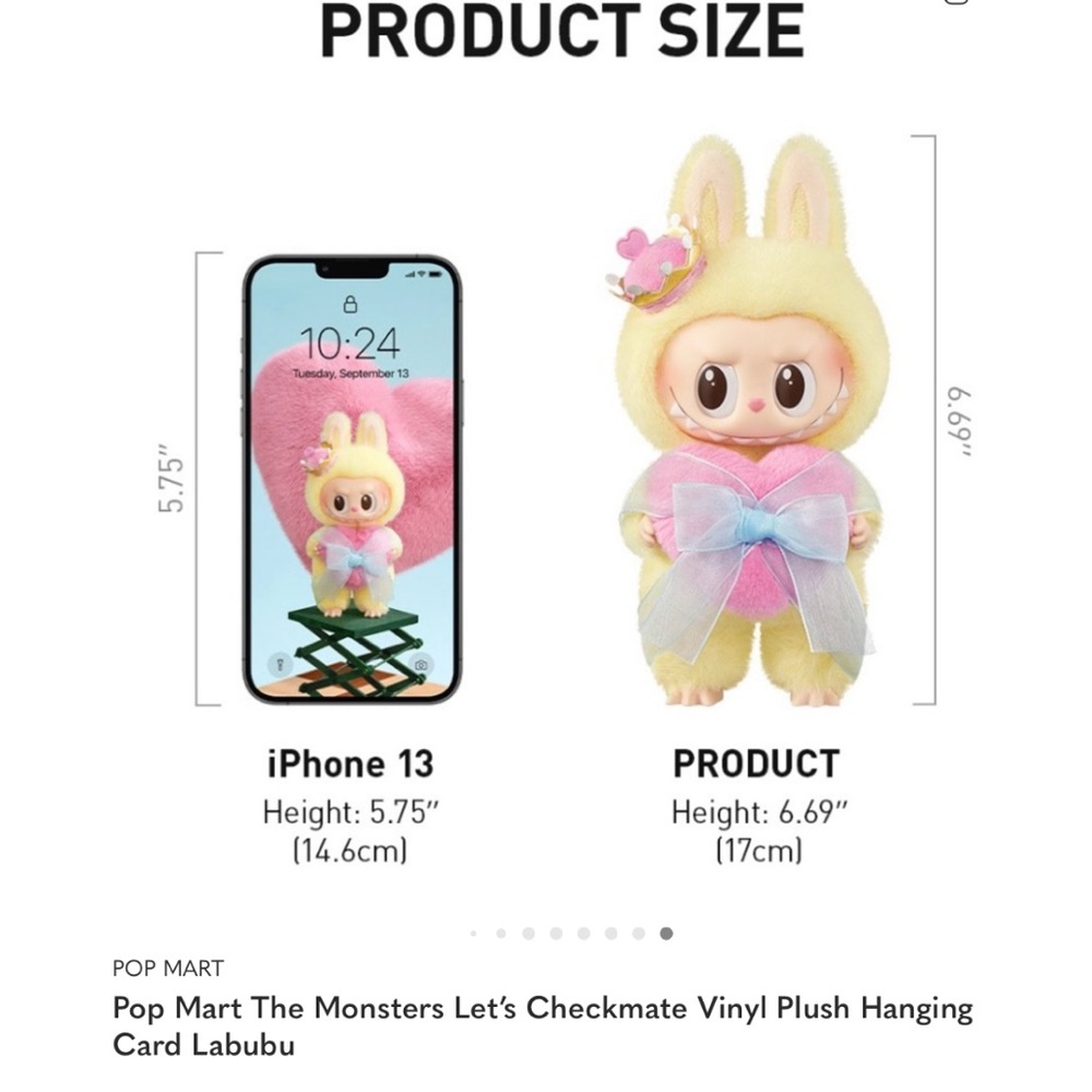 POP MART Let's Checkmate exclusive Labubu - Picture 3 of 3